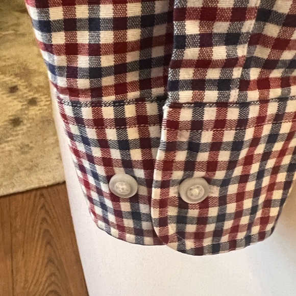 HAWKER RYE “SLIM” FIT STRETCH OXFORD LONG SLEEVE SHIRT.  SIZE LARGE. - Picture 2 of 5